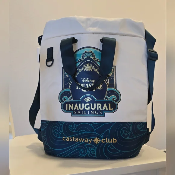 Disney Treasure Inaugural Sailings Merch -Tote Bag Lanyards Towel Holders